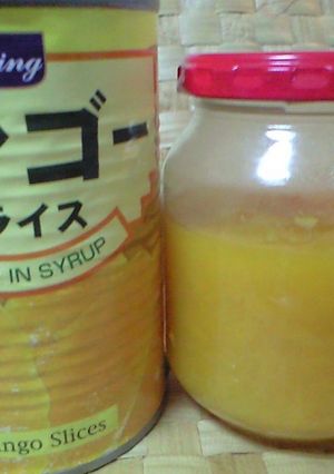 ★マンゴー缶でマンゴーソース-レシピのメイン写真