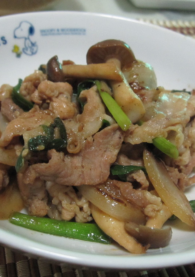 ちゃちゃっと焼肉風炒め-レシピのメイン写真