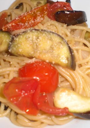 和風イタリアン☆ナスとトマトのパスタ-レシピのメイン写真