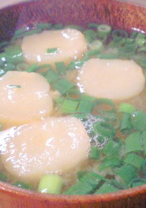 ふの味噌汁-レシピのメイン写真
