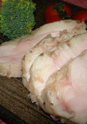 炊飯器で鶏むね肉のスモークハム-レシピのメイン写真