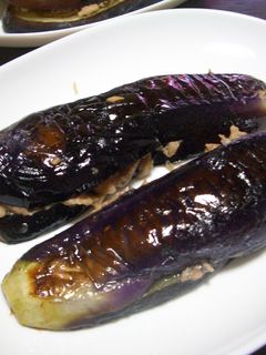 茄子の挟み焼き(ツナ)-レシピのメイン写真