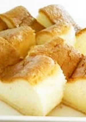 卵白消費！バニラアイスの白いケーキ♡-レシピのメイン写真