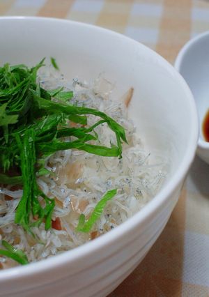 シソでさっぱりしらす丼-レシピのメイン写真