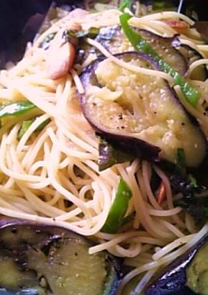 なすとベーコンのパスタ。-レシピのメイン写真