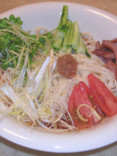 さっぱり☆冷やし中華風そうめん-レシピのメイン写真