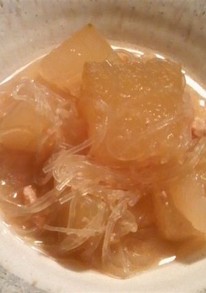 さっぱり燃焼☆冬瓜はるさめ鶏ガラ仕立て-レシピのメイン写真