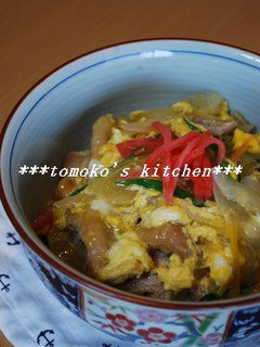 フライパンで簡単!我が家のふわとろ親子丼-レシピのメイン写真