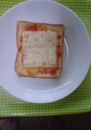 チリチーズトースト-レシピのメイン写真