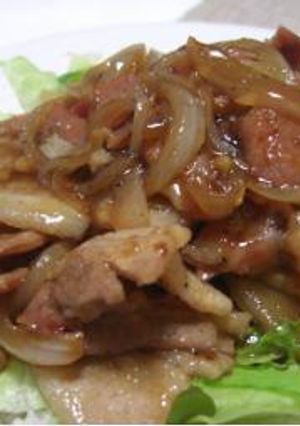 ○豚バラ照り焼き丼○-レシピのメイン写真