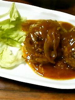 簡単おいしい☆煮込みハンバーグ-レシピのメイン写真