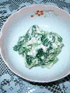 簡単!ほうれん草の白和え-レシピのメイン写真