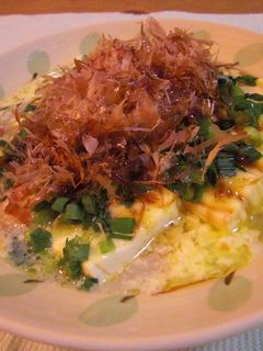 レンジで洋風湯豆腐♪マヨしょうゆ味☆-レシピのメイン写真