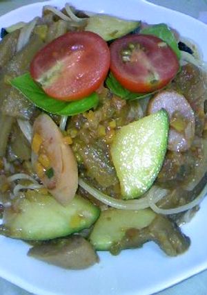 夏野菜の冷製パスタ-レシピのメイン写真