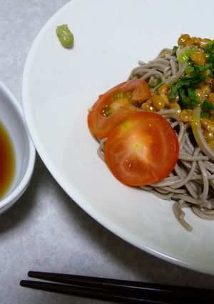 夏のぶっかけそば-レシピのメイン写真