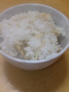 夏バテ防止に☆新ショウガの炊き込みご飯-レシピのメイン写真