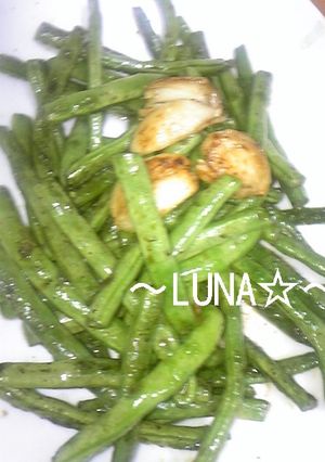 インゲンのにんにく炒め-レシピのメイン写真