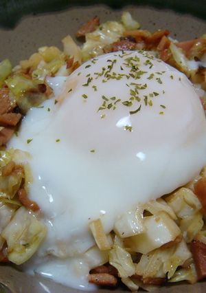焼き豚キャベツのっけ盛り丼-レシピのメイン写真