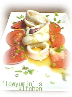 あるもので❤イカとトマトの中華風マリネ-レシピのメイン写真