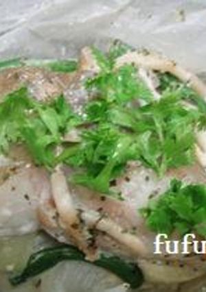 南国の味♪　白身魚のココナッツ蒸し-レシピのメイン写真