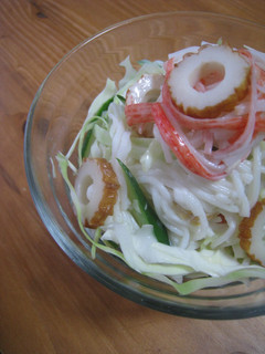 そうめんサラダ-レシピのメイン写真