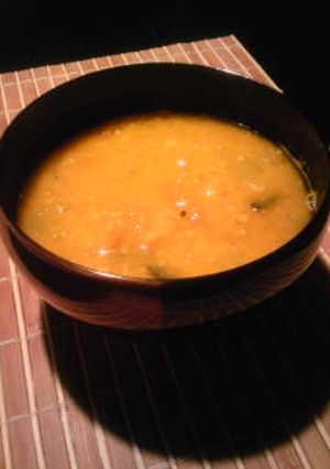 簡単＊かぼちゃのお味噌汁-レシピのメイン写真