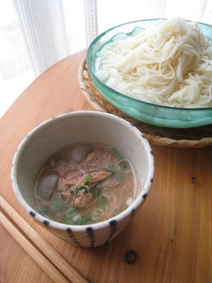 ツナたっぷり香味つゆ♥そうめん-レシピのメイン写真