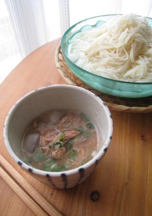 ツナたっぷり香味つゆ♥そうめん-レシピのメイン写真