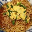 ニラたまのっけ♡あんかけカタ焼きそば♡