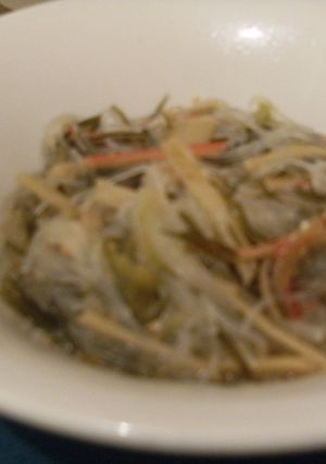 スーパーのお惣菜♪　春雨サラダ　-レシピのメイン写真