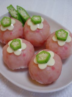 ひな祭りに☆生ハムのてまり寿司-レシピのメイン写真