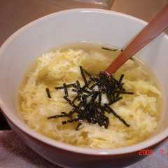 รูปของ 焼肉屋さんのおいしい卵スープ☆