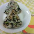 お弁当に♪塩昆布と野沢菜おにぎりおむすび