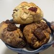 チョコとホワイトチョコのスコーン