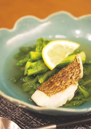 菜の花と鯛の春待ちスープ-レシピのメイン写真
