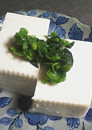 ほうれん草のっけヤッコ-レシピのメイン写真
