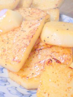 ながいも醤油焼き-レシピのメイン写真