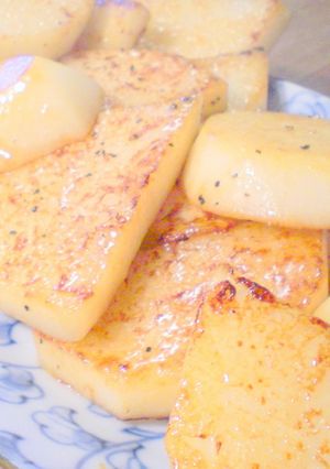ながいも醤油焼き-レシピのメイン写真