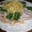 豚肉に~カリカリポテトをのせて~