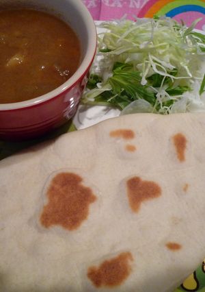 お手軽ナン作り-レシピのメイン写真