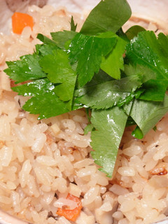 鯛のあら煮の煮汁で炊き込みご飯-レシピのメイン写真