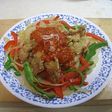 豚肉のチリソース和え