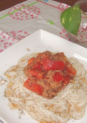 冷製！イタリアンそうめん！さっぱり！-レシピのメイン写真