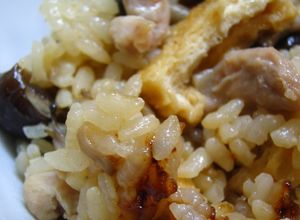 ♪しめじ鶏肉と油揚げの香り炊き込みご飯♪-レシピのメイン写真