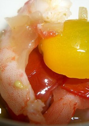 海老とトマトの簡単サラダ-レシピのメイン写真