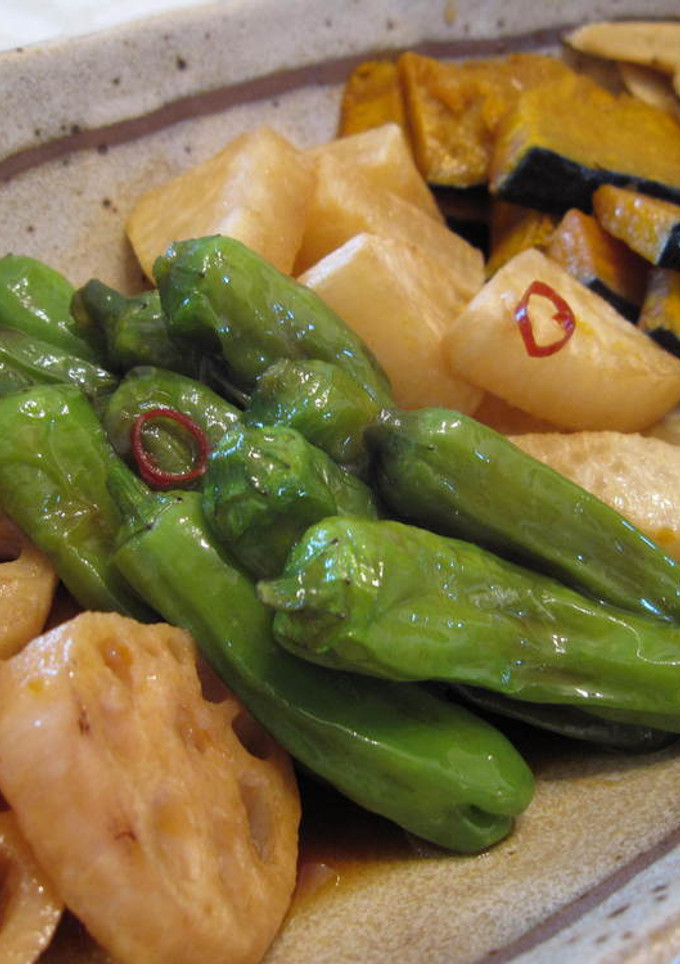 お酢でさっぱり♪野菜の揚げ浸し-レシピのメイン写真
