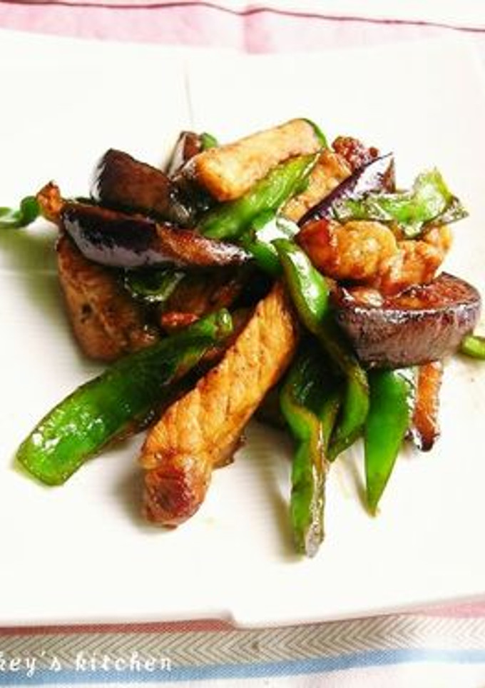 豚と夏野菜の炒め物-レシピのメイン写真