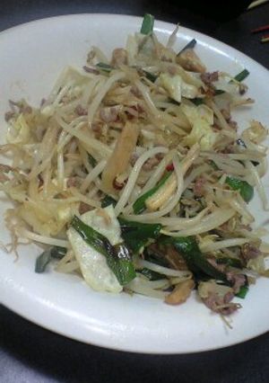 紹興酒で簡単♪野菜炒め-レシピのメイン写真