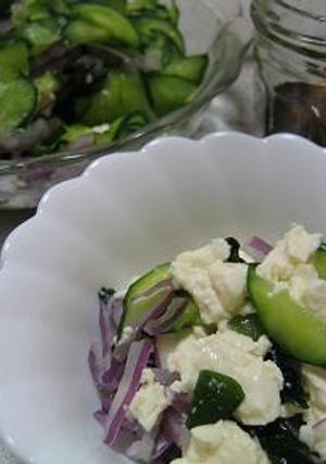 美人になりそうな☆お豆腐サラダ-レシピのメイン写真