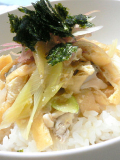 ✿深川丼(あさりの味噌汁ぶっかけ飯)✿-レシピのメイン写真